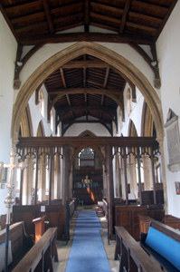 Interior looking west June 2008